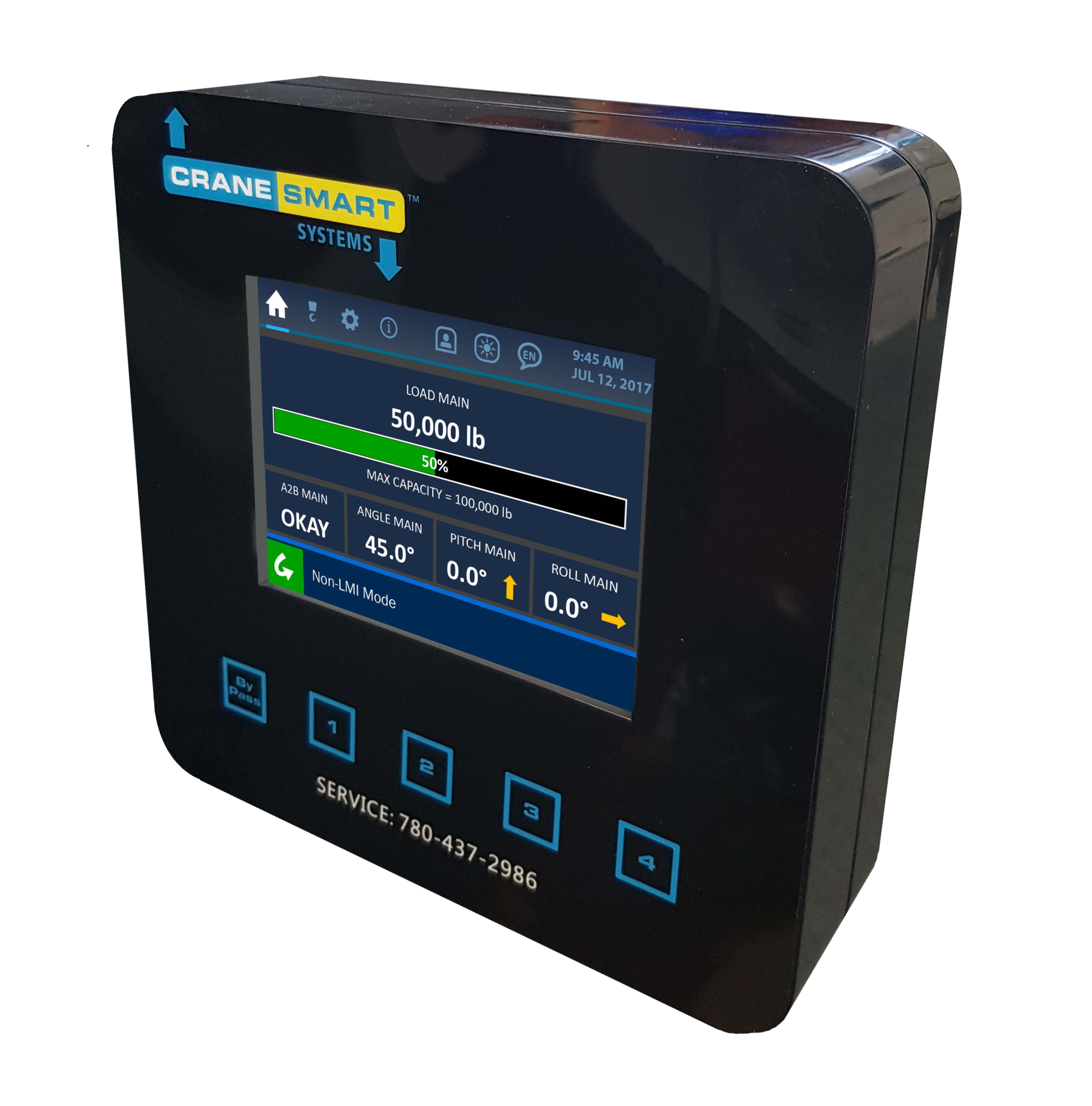 LMI 4 Display Panel Cranesmart