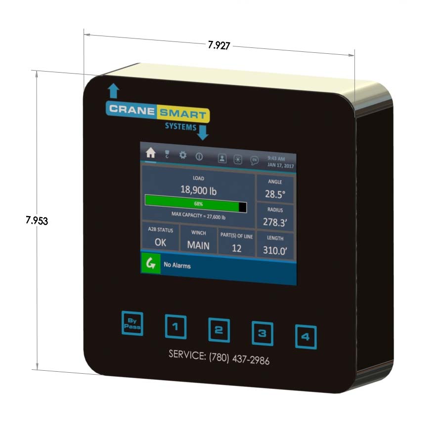 LMI 4 Display Panel Cranesmart